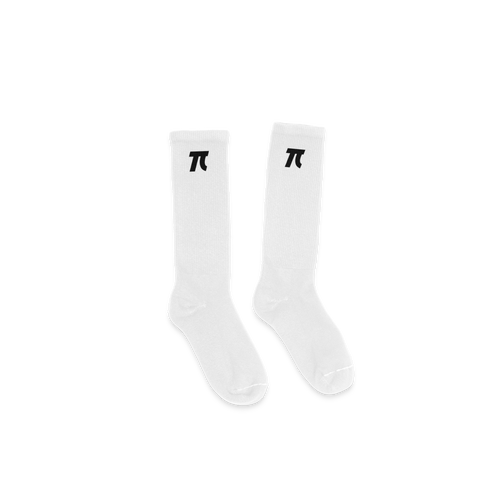 SS23 PI CREW SOCKS WHITE