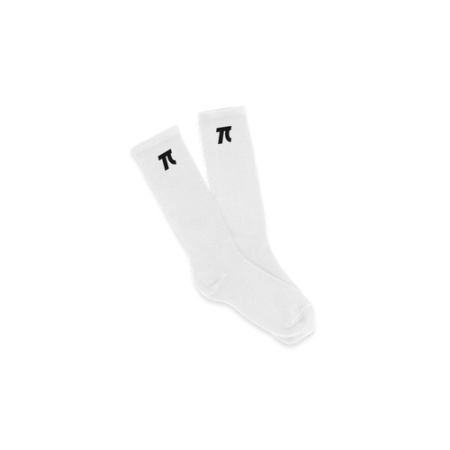 SS23 PI CREW SOCKS WHITE