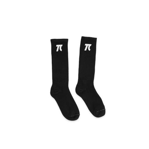 SS23 PI CREW SOCKS BLACK