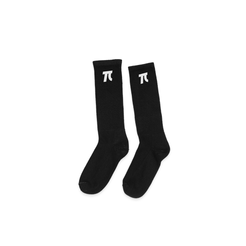 SS23 PI CREW SOCKS BLACK