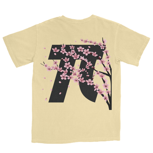 SS20 CHERRY BLOSSOM TEE YELLOW