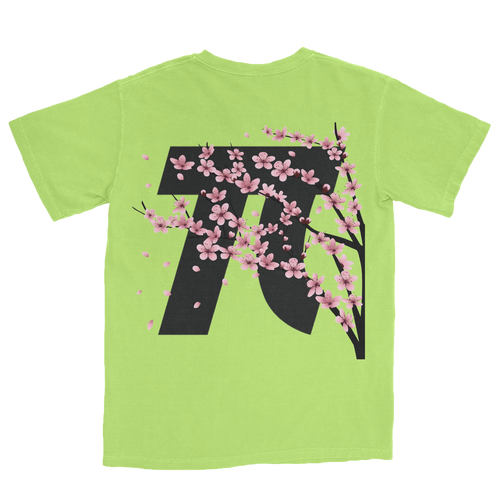 SS20 CHERRY BLOSSOM TEE KIWI