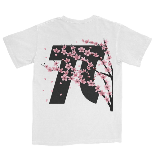 SS20 CHERRY BLOSSOM TEE WHITE