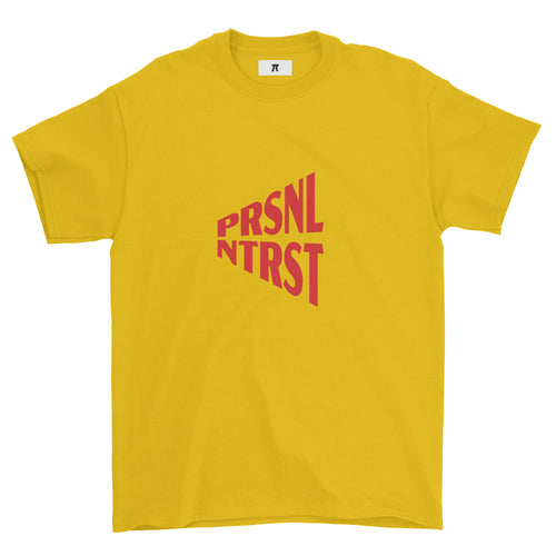 SS21 THE WALL TEE YELLOW